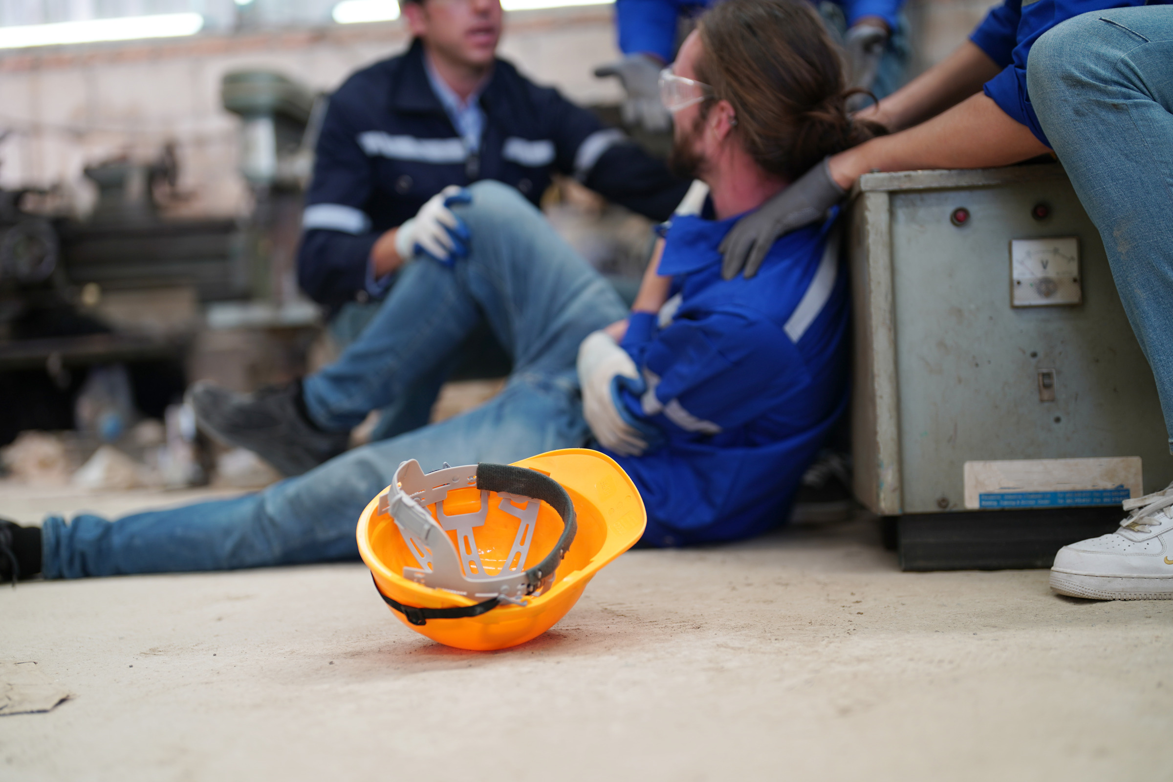 Accident in workplace